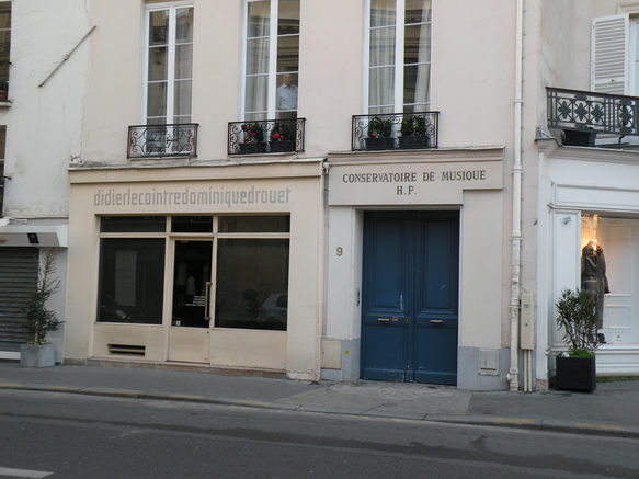  Conservatoire de Musique, 9, rue de Tournon
